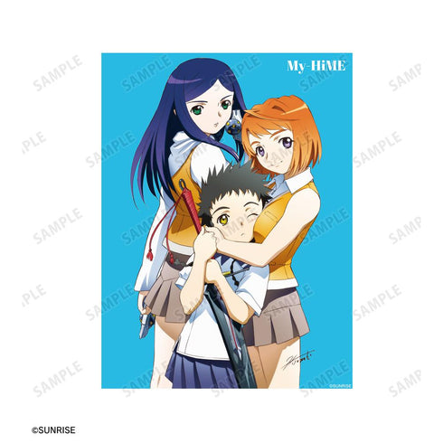 『舞-HiME』鴇羽 舞衣&玖我 なつき&美袋 命 ver.A F0号 キャンバスボード