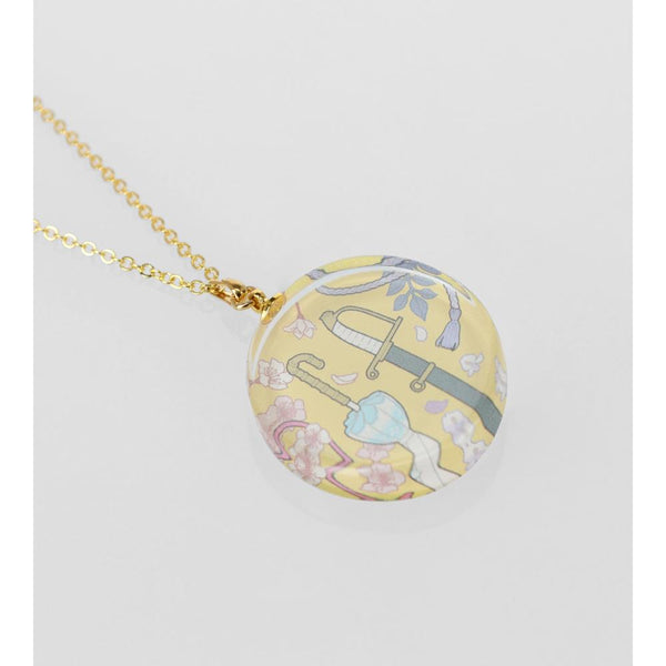 『わたしの幸せな結婚』斎森 美世&久堂 清霞 モチーフ柄 ガラスネックレス