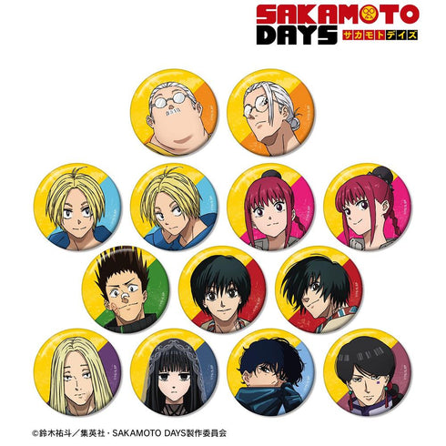 『SAKAMOTO DAYS』トレーディング缶バッジ(単位/BOX)【202608再販】