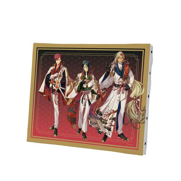 『夢職人と忘れじの黒い妖精』紅き黎明 落ちる花影 集合 キャンバスボード