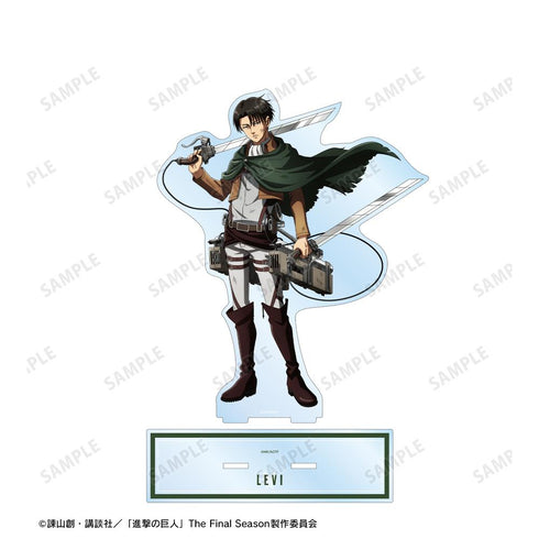 『進撃の巨人』描き下ろし リヴァイ 戦いの後でver. 特大アクリルスタンド【202511再販】