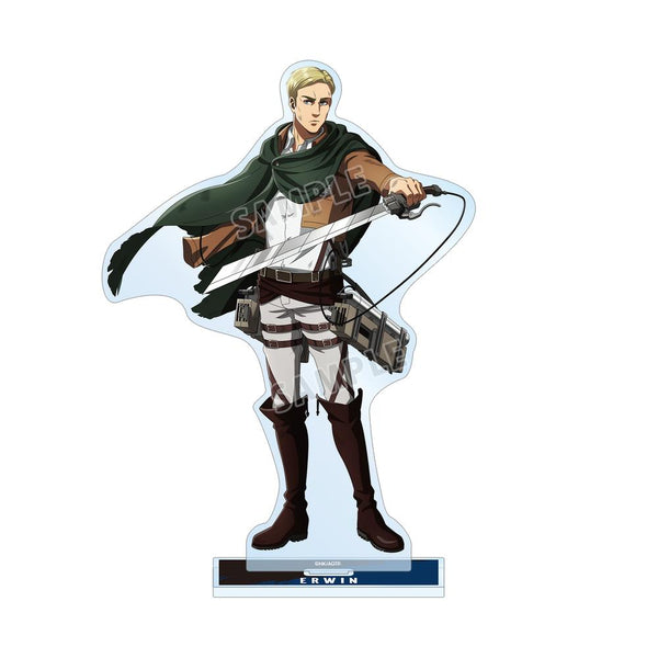 『進撃の巨人』描き下ろし エルヴィン 戦いの後でver. BIGアクリルスタンド【202511再販】