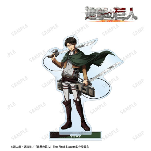 『進撃の巨人』描き下ろし リヴァイ 戦いの後でver. BIGアクリルスタンド【202511再販】