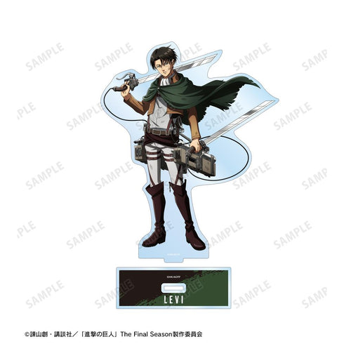 『進撃の巨人』描き下ろし リヴァイ 戦いの後でver. BIGアクリルスタンド【202511再販】