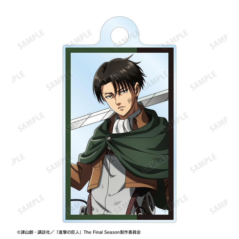 『進撃の巨人』描き下ろし リヴァイ 戦いの後でver. 2連ワイヤーアクリルキーホルダー【202511再販】