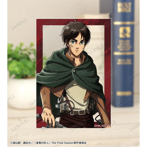 『進撃の巨人』描き下ろし 戦いの後でver. トレーディングアクリルカード(単位/BOX)【202511再販】