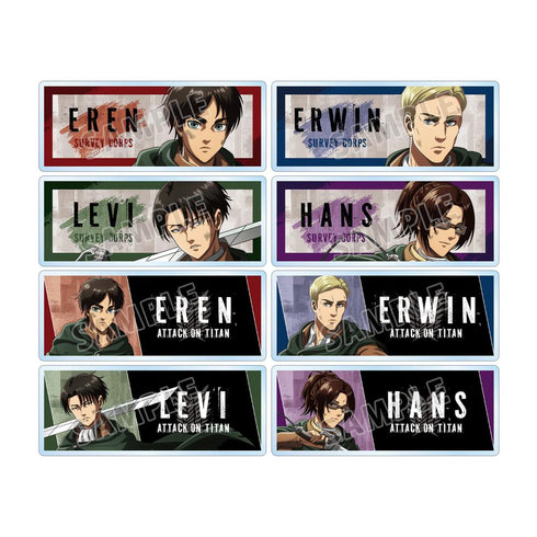 『進撃の巨人』描き下ろし 戦いの後でver. トレーディングアクリルネームプレート(単位/BOX)【202511再販】