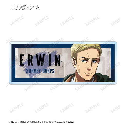 『進撃の巨人』描き下ろし 戦いの後でver. トレーディングアクリルネームプレート(単位/BOX)【202511再販】