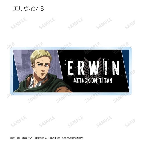 『進撃の巨人』描き下ろし 戦いの後でver. トレーディングアクリルネームプレート(単位/BOX)【202511再販】