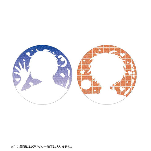 『女子力高めな獅子原くん』相舞 みー先生 描き下ろし シティポップver.&ほしねぎさんイラスト Y2Kver. トレーディンググリッター缶バッジ(単位/BOX)