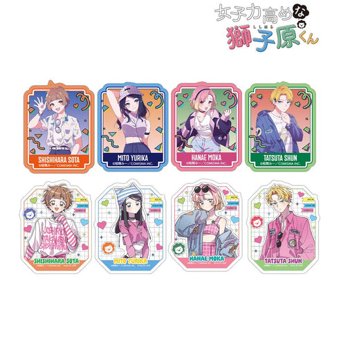 『女子力高めな獅子原くん』相舞 みー先生 描き下ろし シティポップver.&ほしねぎさんイラスト Y2Kver. トレーディングダイカットステッカー(単位/BOX)