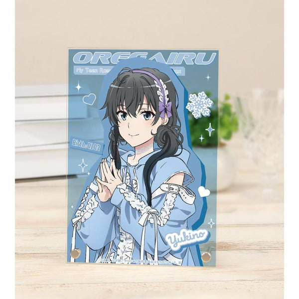 『やはり俺の青春ラブコメはまちがっている。完』描き下ろし 雪ノ下雪乃 かわいい私服ver. A5アクリルパネル【202605再販】