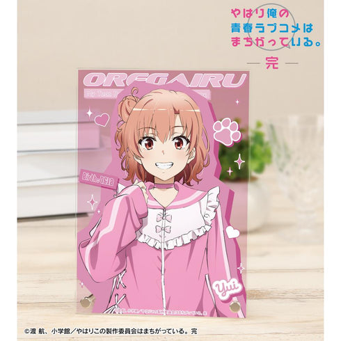 『やはり俺の青春ラブコメはまちがっている。完』描き下ろし 由比ヶ浜結衣 かわいい私服ver. A5アクリルパネル
