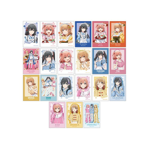 『やはり俺の青春ラブコメはまちがっている。完』描き下ろし 和風メイド服ver.&アメリカンダイナーver.&かわいい私服ver. トレーディングイラストカード(単位/BOX)