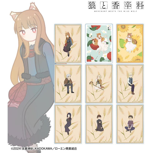 『狼と香辛料 MERCHANT MEETS THE WISE WOLF』トレーディング Botania アクリルカード(単位/BOX)【202603再販】