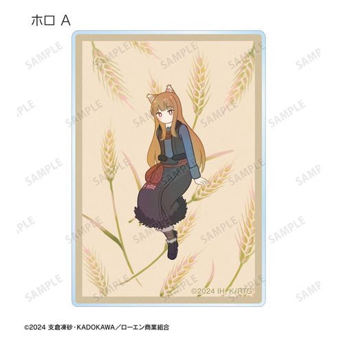 『狼と香辛料 MERCHANT MEETS THE WISE WOLF』トレーディング Botania アクリルカード(単位/BOX)【202603再販】