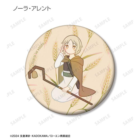 『狼と香辛料 MERCHANT MEETS THE WISE WOLF』トレーディング Botania マット缶バッジ(単位/BOX)【202603再販】