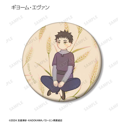 『狼と香辛料 MERCHANT MEETS THE WISE WOLF』トレーディング Botania マット缶バッジ(単位/BOX)