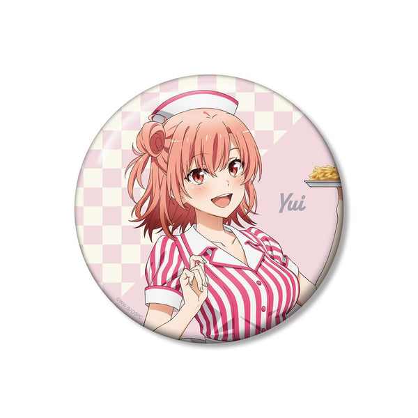 『やはり俺の青春ラブコメはまちがっている。完』描き下ろし 由比ヶ浜結衣 アメリカンダイナーver. 100mm缶バッジ