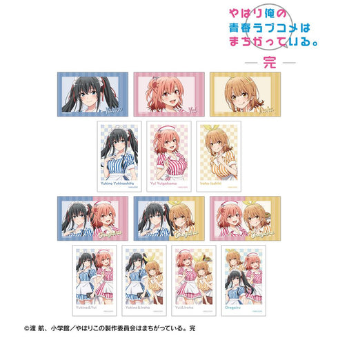 『やはり俺の青春ラブコメはまちがっている。完』描き下ろし アメリカンダイナーver. トレーディングインスタントカメラ風イラストカード(単位/BOX)