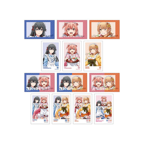 『やはり俺の青春ラブコメはまちがっている。完』描き下ろし 和風メイド服ver. トレーディングインスタントカメラ風イラストカード(単位/BOX)