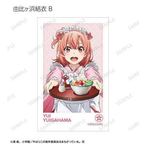 『やはり俺の青春ラブコメはまちがっている。完』描き下ろし 和風メイド服ver. トレーディングインスタントカメラ風イラストカード(単位/BOX)