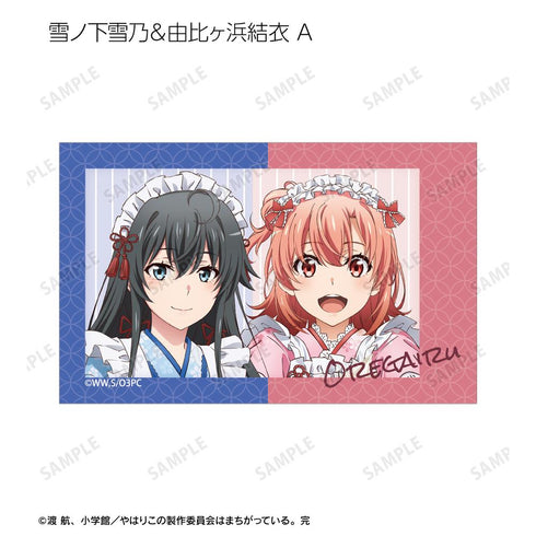 『やはり俺の青春ラブコメはまちがっている。完』描き下ろし 和風メイド服ver. トレーディングインスタントカメラ風イラストカード(単位/BOX)