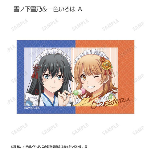 『やはり俺の青春ラブコメはまちがっている。完』描き下ろし 和風メイド服ver. トレーディングインスタントカメラ風イラストカード(単位/BOX)