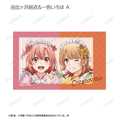 『やはり俺の青春ラブコメはまちがっている。完』描き下ろし 和風メイド服ver. トレーディングインスタントカメラ風イラストカード(単位/BOX)