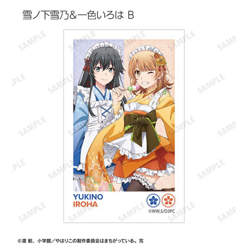 『やはり俺の青春ラブコメはまちがっている。完』描き下ろし 和風メイド服ver. トレーディングインスタントカメラ風イラストカード(単位/BOX)