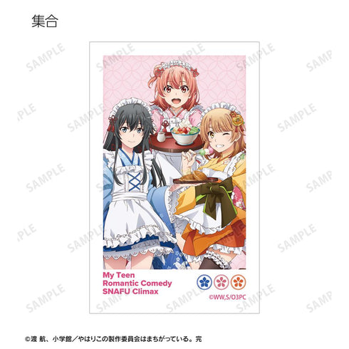 『やはり俺の青春ラブコメはまちがっている。完』描き下ろし 和風メイド服ver. トレーディングインスタントカメラ風イラストカード(単位/BOX)