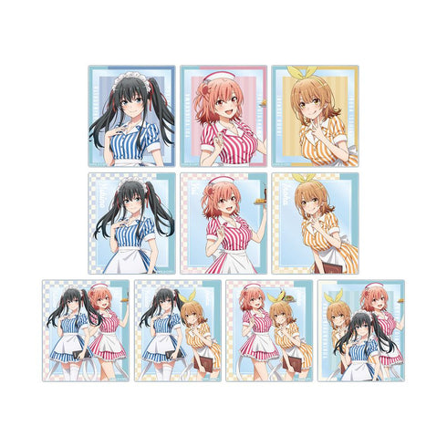 『やはり俺の青春ラブコメはまちがっている。完』描き下ろし アメリカンダイナーver. トレーディングアクリルカード(単位/BOX)