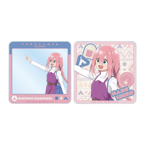 『ゆるキャン△ SEASON3』描き下ろし 各務原なでしこ 歩みver. アクリルカード2枚セット