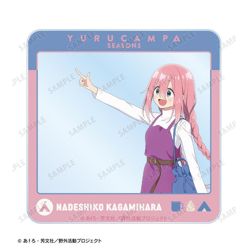 『ゆるキャン△ SEASON3』描き下ろし 各務原なでしこ 歩みver. アクリルカード2枚セット