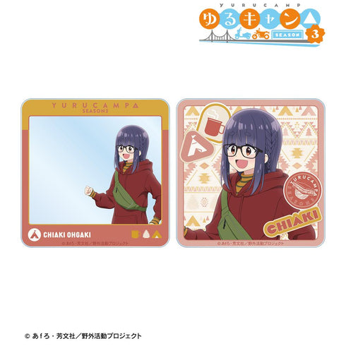『ゆるキャン△ SEASON3』描き下ろし 大垣千明 歩みver. アクリルカード2枚セット