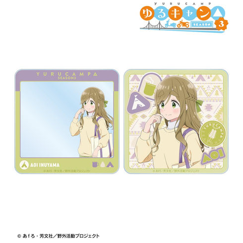『ゆるキャン△ SEASON3』描き下ろし 犬山あおい 歩みver. アクリルカード2枚セット