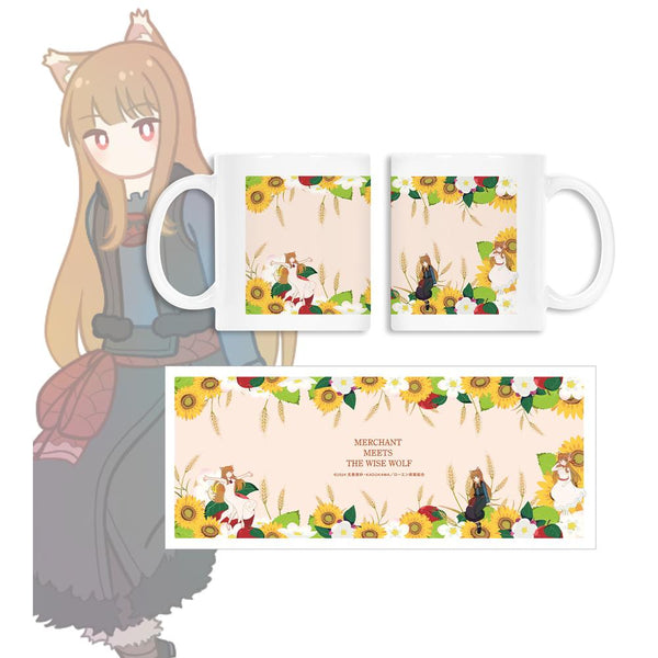 "Spice and Wolf: Merchant Meets the Wise Wolf" Holo Botania Mug