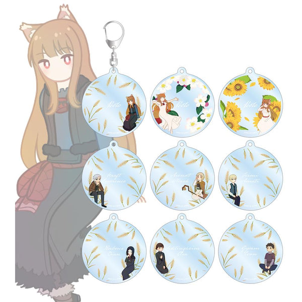 『狼と香辛料 MERCHANT MEETS THE WISE WOLF』トレーディング Botania アクリルキーホルダー(単位/BOX)