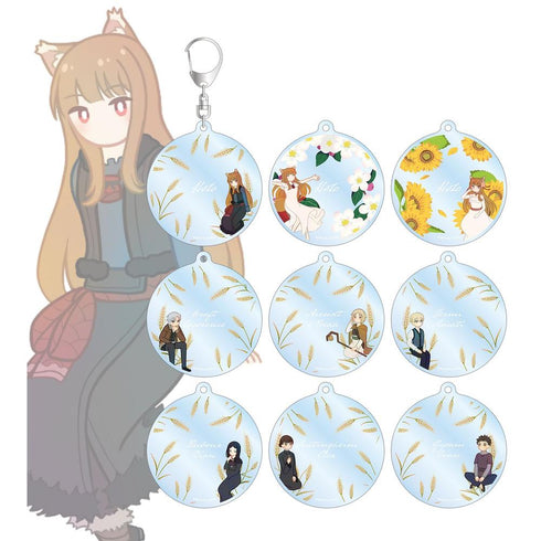 《狼與香辛料 MERCHANT MEETS THE WISE WOLF》收藏級 Botania 壓克力鑰匙圈(單位/盒)【202607 再版】