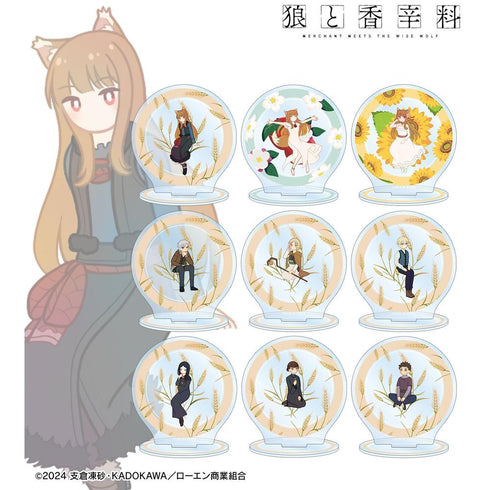 『狼と香辛料 MERCHANT MEETS THE WISE WOLF』トレーディング Botania アクリルスタンド(単位/BOX)【202603再販】