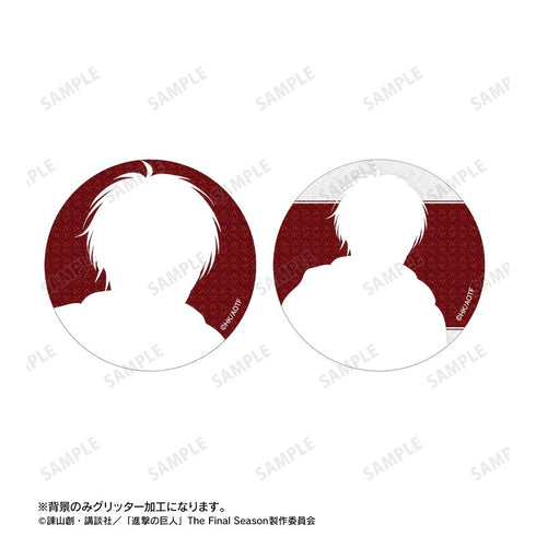 『進撃の巨人』描き下ろし 戦いの後でver. トレーディンググリッター缶バッジ(単位/BOX)【202511再販】
