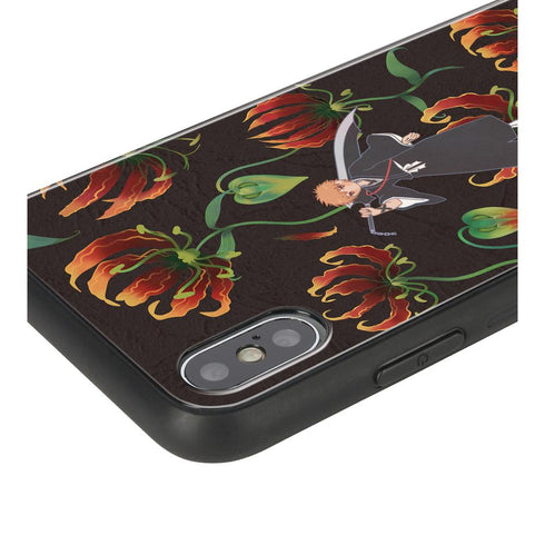 『BLEACH 千年血戦篇』黒崎一護 Botania 角丸強化ガラスiPhoneケース