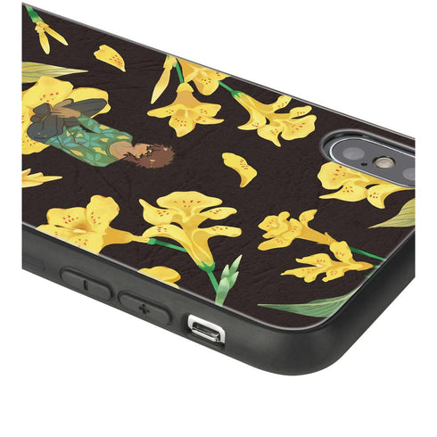 『BLEACH 千年血戦篇』茶渡泰虎 Botania 角丸強化ガラスiPhoneケース