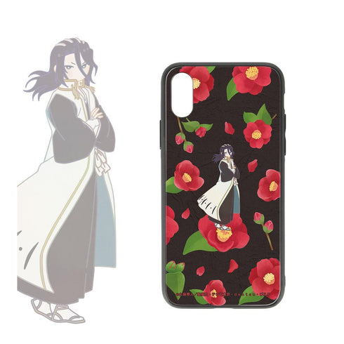 『BLEACH 千年血戦篇』朽木白哉 Botania 角丸強化ガラスiPhoneケース