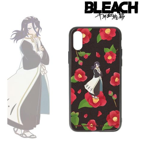 『BLEACH 千年血戦篇』朽木白哉 Botania 角丸強化ガラスiPhoneケース