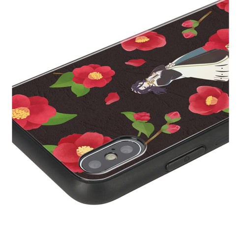 『BLEACH 千年血戦篇』朽木白哉 Botania 角丸強化ガラスiPhoneケース