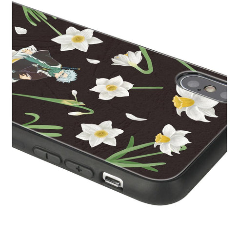 『BLEACH 千年血戦篇』日番谷冬獅郎 Botania 角丸強化ガラスiPhoneケース