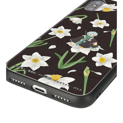 『BLEACH 千年血戦篇』日番谷冬獅郎 Botania 角丸強化ガラスiPhoneケース