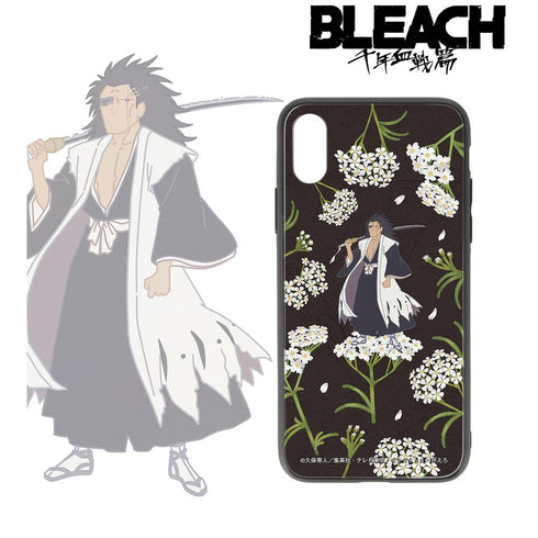 『BLEACH 千年血戦篇』更木剣八 Botania 角丸強化ガラスiPhoneケース