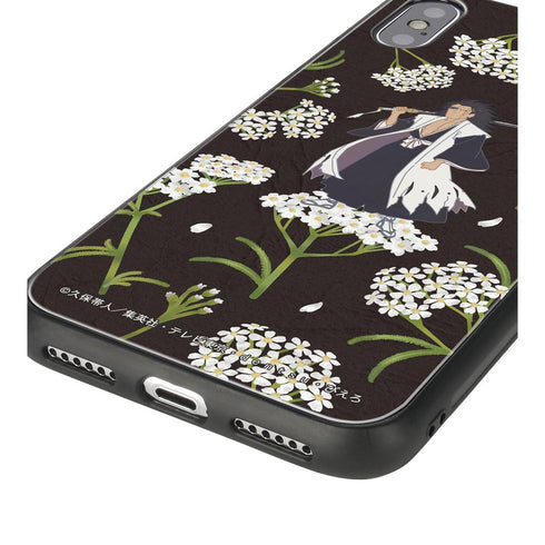 『BLEACH 千年血戦篇』更木剣八 Botania 角丸強化ガラスiPhoneケース